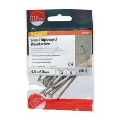 Alternative view of Solo Countersunk Gold Woodscrews - 4.0 x 60