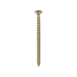 Classic Multi-Purpose Countersunk Gold Woodscrews - 4.0 x 60