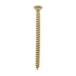 Alternative view of Solo Countersunk Gold Woodscrews - 4.0 x 60
