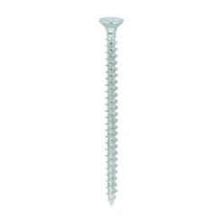 Solo Countersunk Silver Woodscrews - 4.0 x 60
