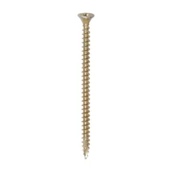 C2 Strong-Fix Multi-Purpose Premium Countersunk Gold Woodscrews - 4.0 x 70