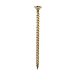 Classic Multi-Purpose Countersunk Gold Woodscrews - 4.0 x 70