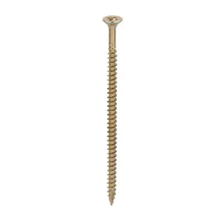 Classic Multi-Purpose Countersunk Gold Woodscrews - 4.0 x 80