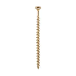 Solo Countersunk Gold Woodscrews - 4.0 x 80