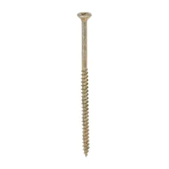 Velocity Premium Multi-Use Countersunk Gold Woodscrews - 4.0 x 80
