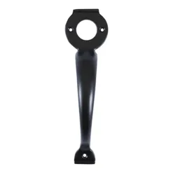Escutcheon Handle Black - 8"