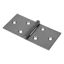 Backflap Hinges Uncranked Knuckle (404) Steel Self Colour - 50 x 106