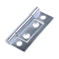 Flush Hinges (105) Steel Silver - 50 x 38.5
