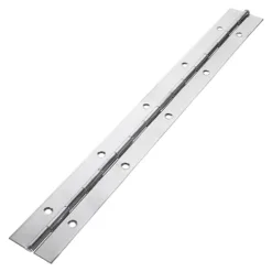 Piano Hinges Steel Nickel - 1800 x 32
