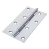 Uncranked Butt Hinges (5050) Steel Silver - 127 x 65