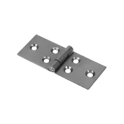 Backflap Hinges Uncranked Knuckle (404) Steel Self Colour - 32 x 76