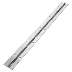 Piano Hinges Steel Nickel - 1800 x 25
