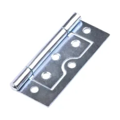 Flush Hinges (105) Steel Silver - 75 x 51