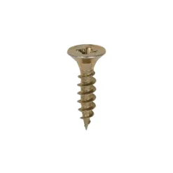 Classic Multi-Purpose Countersunk Gold Woodscrews - 4.5 x 20