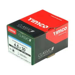 Alternative view of Classic Multi-Purpose Countersunk A2 Stainless Steel Woodcrews - 4.5 x 30