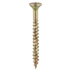 Velocity Premium Multi-Use Countersunk Gold Woodscrews - 4.5 x 30