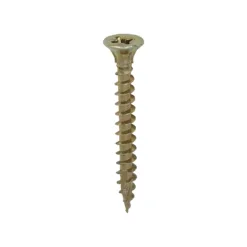 C2 Strong-Fix Multi-Purpose Premium Countersunk Gold Woodscrews - 4.5 x 40