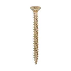 Classic Multi-Purpose Countersunk Gold Woodscrews - 4.5 x 50