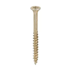 Velocity Premium Multi-Use Countersunk Gold Woodscrews - 4.5 x 50