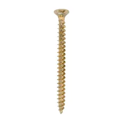 Solo Countersunk Gold Woodscrews - 4.5 x 60