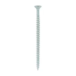 Solo Countersunk Silver Woodscrews - 4.5 x 80