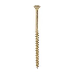 Velocity Premium Multi-Use Countersunk Gold Woodscrews - 4.5 x 80