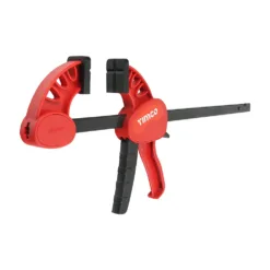 Quick Change Bar Clamp, Two Piece Set, Heavy Duty 135kg Quick Release Woodworking Clamp, One Handed Clamp - 12" / 300mm Clamping Capacity