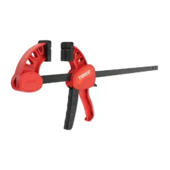 Quick Change Bar Clamp, Two Piece Set, Heavy Duty 135kg Quick Release Woodworking Clamp, One Handed Clamp - 18" / 450mm Clamping Capacity