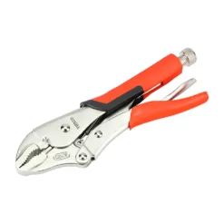 Locking Pliers with Ergonomic Soft-Grip Handles and Hardened Curved Jaws with 48mm Clamping Capacity - 10" / 250mm