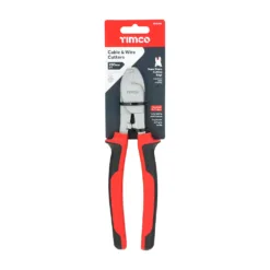 Alternative view of Heavy Duty Cable & Wire Cutters, Hardened Cable Shears with Soft Grip Handles - 8" / 200mm