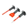 Mixed Bolster and Chisel Set, Cold Chisel, Masonry Bolster, Point Chisel - 3 Pieces