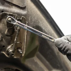 Alternative view of Double Ring Spanner Set - Metric Drop Forged Chrome Vanadium, 6mm to 22mm - 8 Pieces