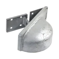 Heavy Duty Padlock Protection Bar Right Hot Dipped Galvanised - 7.5"