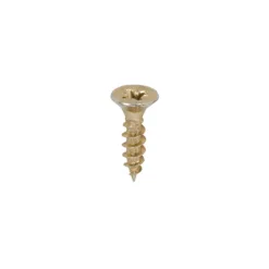 Classic Multi-Purpose Countersunk Gold Woodscrews - 5.0 x 20