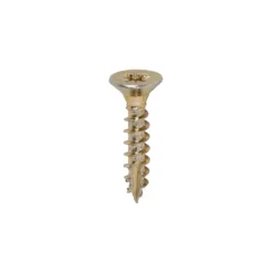 Classic Multi-Purpose Countersunk Gold Woodscrews - 5.0 x 25