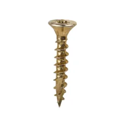 C2 Clamp-Fix Multi-Purpose Premium Countersunk Gold Woodscrews - 5.0 x 30
