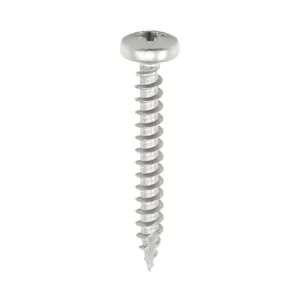 Classic Multi-Purpose Pan Head A2 Stainless Steel Woodcrews - 5.0 x 40