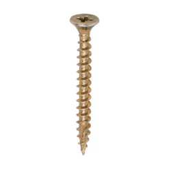 Alternative view of C2 Strong-Fix Multi-Purpose Premium Countersunk Gold Woodscrews - 5.0 x 50