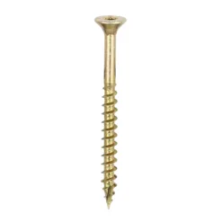 C2 Clamp-Fix Multi-Purpose Premium Countersunk Gold Woodscrews - 5.0 x 60