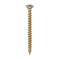 Alternative view of Solo Countersunk Gold Woodscrews - 5.0 x 60