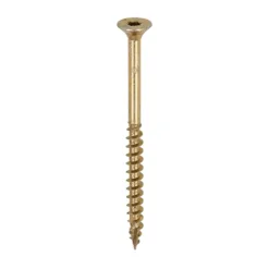 C2 Clamp-Fix Multi-Purpose Premium Countersunk Gold Woodscrews - 5.0 x 70