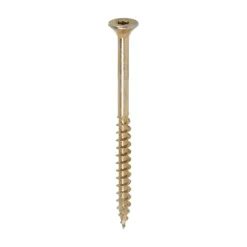 C2 Clamp-Fix Multi-Purpose Premium Countersunk Gold Woodscrews - 5.0 x 70