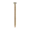 Solo Countersunk Gold Woodscrews - 5.0 x 70