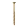 C2 Clamp-Fix Multi-Purpose Premium Countersunk Gold Woodscrews - 5.0 x 80