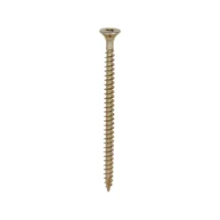 Classic Multi-Purpose Countersunk Gold Woodscrews - 5.0 x 80