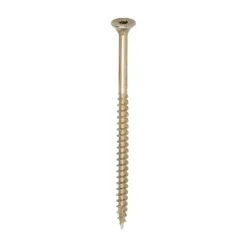 C2 Clamp-Fix Multi-Purpose Premium Countersunk Gold Woodscrews - 5.0 x 90