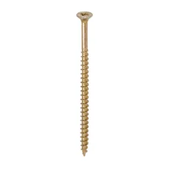 Solo Countersunk Gold Woodscrews - 5.0 x 90
