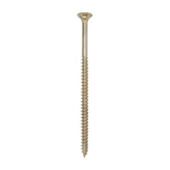 Classic Multi-Purpose Countersunk Gold Woodscrews - 5.0 x 100