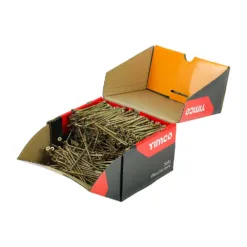 Solo Countersunk Gold Woodscrews - 5.0 x 100