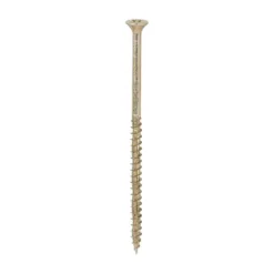 Velocity Premium Multi-Use Countersunk Gold Woodscrews - 5.0 x 100